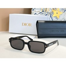 DiorPacific S3F Black Rectangular Sunglasses 04 2025