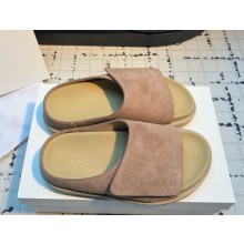 The Row Hugo suede mules sandals 041411 2025