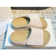 The Row Hugo suede mules sandals 041407 2025