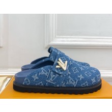 Louis Vuitton women/men 1AGVOI LV Cosy Comfort Mule Blue Monogram denim 2025