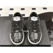 Chanel Sneakers Calfskin 041404 black & white 2025