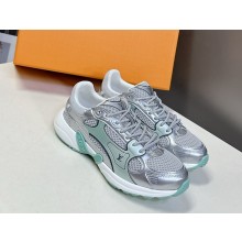 Louis Vuitton women/men 1AHOLN LV Olympia Sneaker Vert d'eau Green Mix of materials 2025