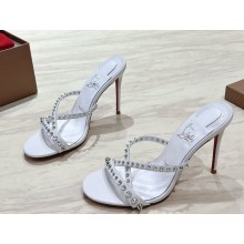 Christian Louboutin Tatoosh Spikes 85 Tatoosh Spikes 100 mm white 2025