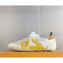 Louis Vuitton women/men LV Sneakerina 1AHNEU Light Beige Mix of materials 2025