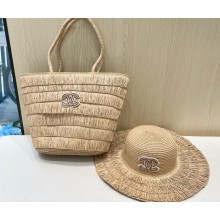 Chanel Straw Bag + Hat 042403 2025