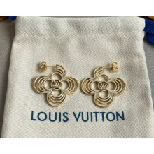 Louis Vuitton LV Breeze Earrings  M02675 Gold-toned metal 2025