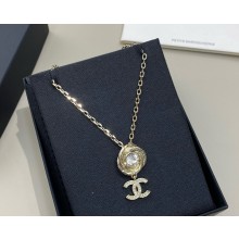 Chanel Choker Necklace Metal & Diamantés 042902 2025