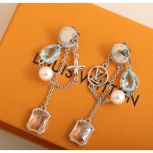 Louis Vuitton Heirloom Pendant Earrings M02889 Palladium-toned metal 2025