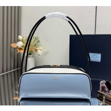 Prada Swing shoulder bag 1bc249 light blue / white 2025