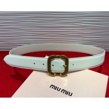 MIU MIU Width 3.4cm belt 050704 2025