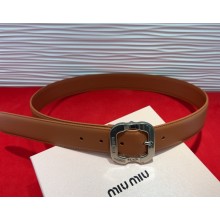 MIU MIU Width 3.4cm belt 050707 2025