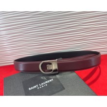 Saint Laurent Width 3.0cm belt 050712 2025