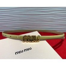 MIU MIU Width 1.5cm belt 050711 2025
