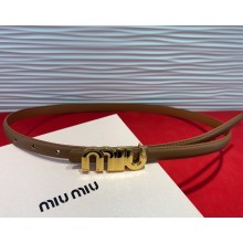 MIU MIU Width 1.5cm belt 050712 2025