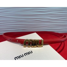 MIU MIU Width 1.5cm belt 050713 2025