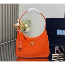 Prada Re-Edition 2005 Re-Nylon and Saffiano mini bag 1N204M Amber 2025