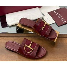 Gucci 834427 Women's slide sandal with Horsebit 051505 2025