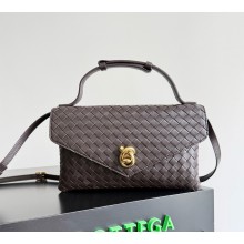 Bottega Veneta Knot Lock Cross-body bag in Intrecciato piccolo leather Fondant 2025