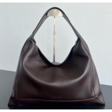 Bottega Veneta Hop Shoulder bag in silky calf leather Madder brown 2025 