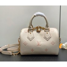 Louis Vuitton M14291 Speedy Bandoulière 20 Eden Debossed grained cowhide leather 2025