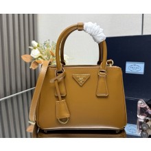 Small Prada Galleria Saffiano leather bag 1BA869 Caramel 2025