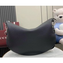 Gucci B large shoulder bag 800194 black leather 2025