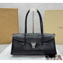 Lemaire SHOULDER GEAR BAG GLOSSY VEGETABLE LEATHER dark coffee 8897 2025
