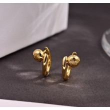 Loewe Anagram Pebble mini hoop earrings 052301 2025