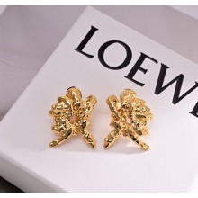 Loewe Tarantella earrings in sterling silver gold 2025