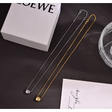 Loewe Pebble necklace in sterling silver 052306 2025