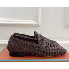 Loro Piana Leon Loafer Goatskin Powder Brown 2025