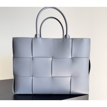 Bottega Veneta Arco Large Leather Tote sky blue 2025