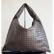 Bottega Veneta Large Hop Shoulder bag with Intrecciato craftsmanship in calf leather Fondant 2025