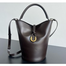 Bottega Veneta Liberta Bucket Top handle bucket bag in smooth calf leather Fondant 2025