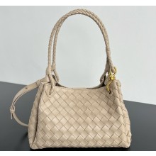 Bottega Veneta medium Parachute Shoulder bag in supple Intrecciato leather ecru 2025