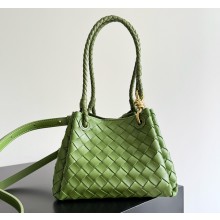 Bottega Veneta Small Parachute Shoulder bag in supple Intrecciato leather Matcha 2025