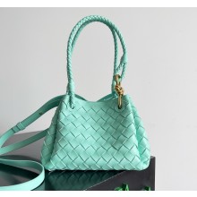 Bottega Veneta Small Parachute Shoulder bag in supple Intrecciato leather green 2025