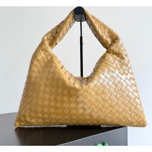 Bottega Veneta Hop Shoulder bag with Intrecciato craftsmanship in calf leather Dark praline 2025