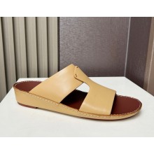 Loro Piana Heart Sandal Ox Leather ECRU 2025