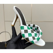 Bottega Veneta Blink Mule with a folded detail in Intrecciato leather 052904 heel 9cm 2025 