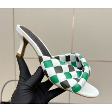 Bottega Veneta Blink Mule with a folded detail in Intrecciato leather 052909 heel 6.5cm 2025 