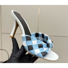 Bottega Veneta Blink Mule with a folded detail in Intrecciato leather 052905 heel 9cm 2025 