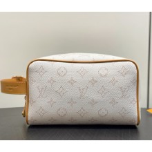 Louis Vuitton M14839 Locker Dopp Kit white Monogram Heritage coated canvas 2025