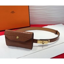 Hermes kelly pocket 18 belt 060504 2025