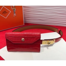 Hermes kelly pocket 18 belt 060501 2025