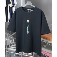 Loewe women/men T-shirt in Cotton black 2025