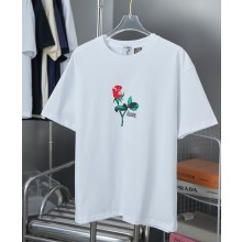 Loewe women/men T-shirt in Cotton white 2025