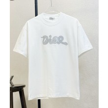 Dior women/men T-Shirt white Cotton 2025