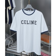 Celine women/men T-shirt in Cotton white 2025