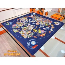 Hermes silk scarf 90x90cm 060533 2025 (TOP QUALITY)